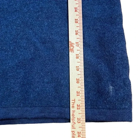 SmartWool Lathrop Sweater Men’s Size Small Navy 1/4 Button 100% Merino Wool - Picture 5 of 7
